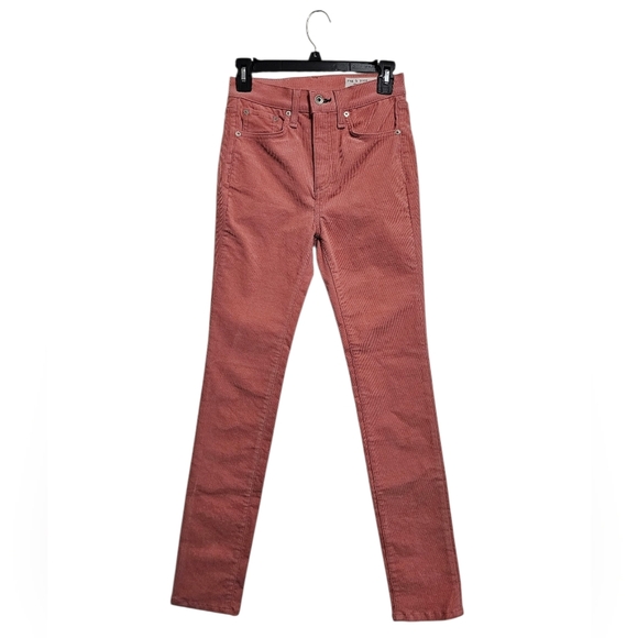 Rag & Bone Coral High Rise Skinny Leg Jeans 25 NWT - Picture 1 of 9